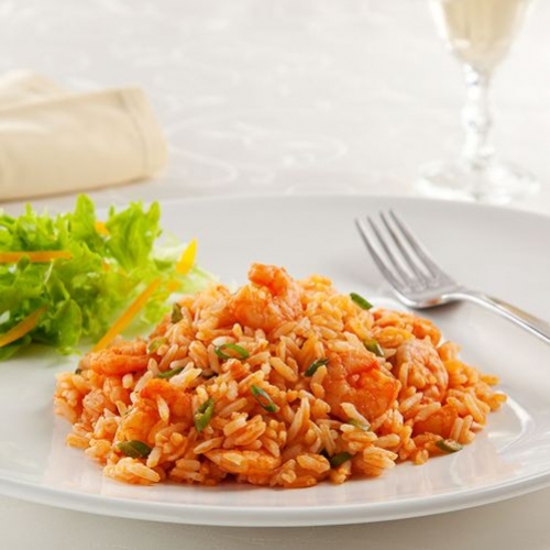 Arroz com camarão